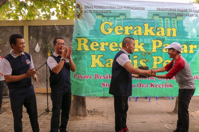 Pedagang pasar mulai didorong memiliki jaminan ketenagakerjaan