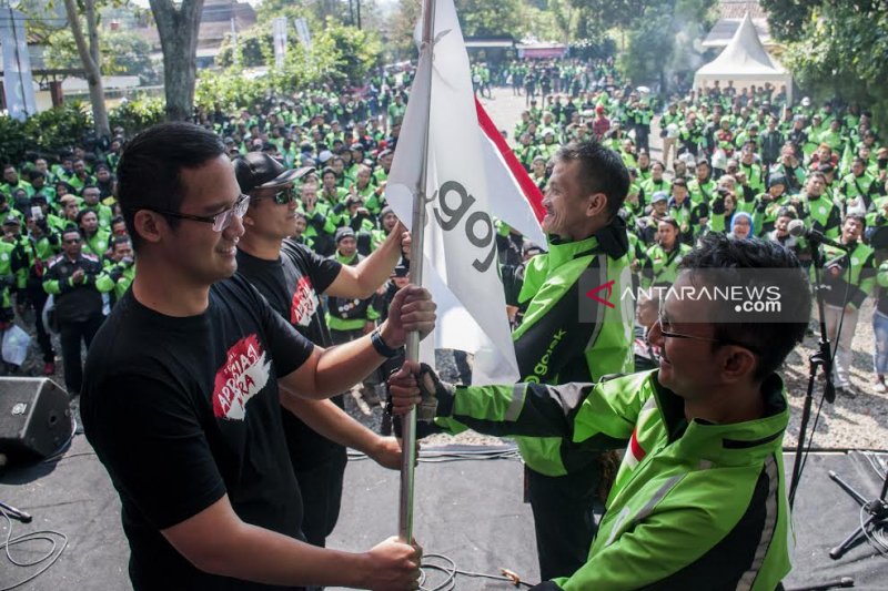 Ribuan mitra Bandung rayakan semangat baru Gojek di Festival Apresiasi Mitra