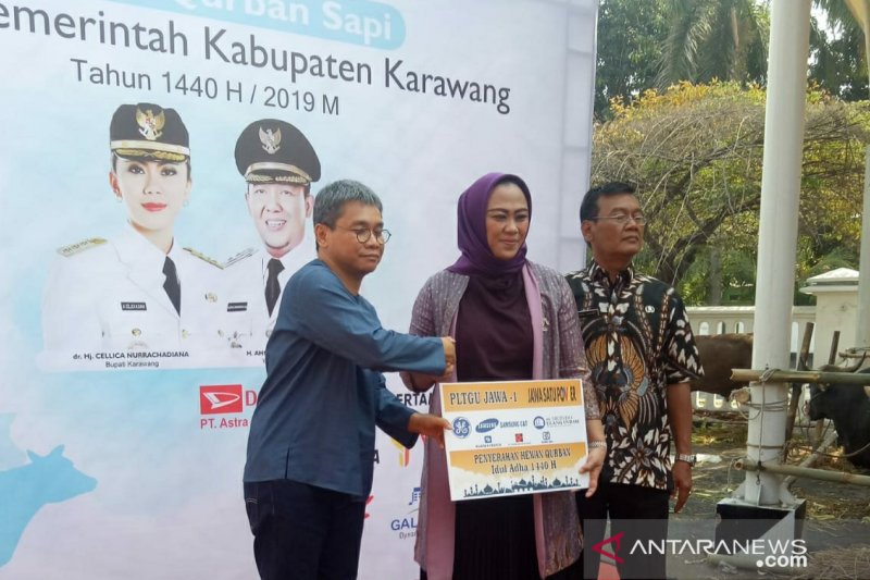 Bupati Karawang: Sumbangan hewan kurban sudah 15 sapi dari berbagai perusahaan