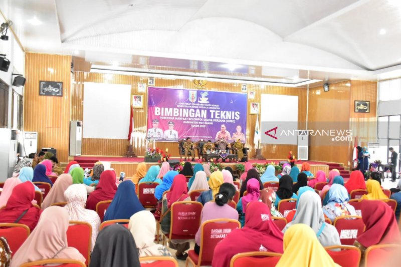 Wabup Waykanan buka bimtek KUBE kelompok penerima bantuan
