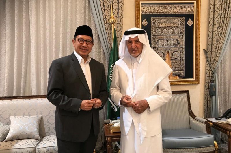 Bahas renovasi Mina, Menteri Agama temui Gubernur Mekkah