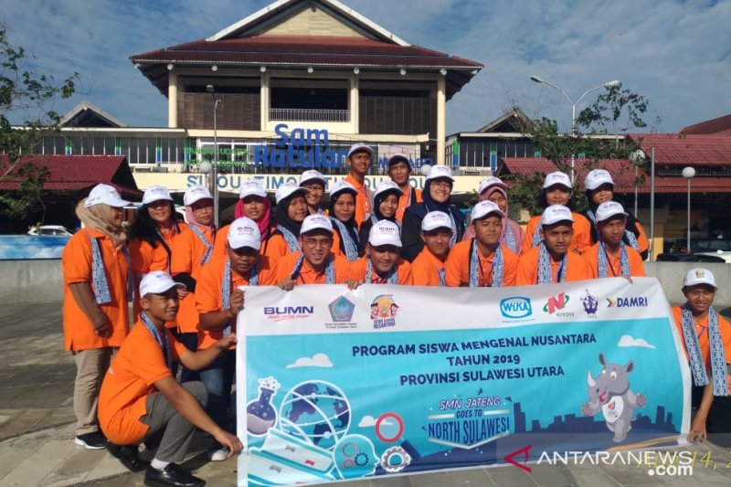 WIKA Jemput Peserta SMN 2019 Asal Semarang di Manado