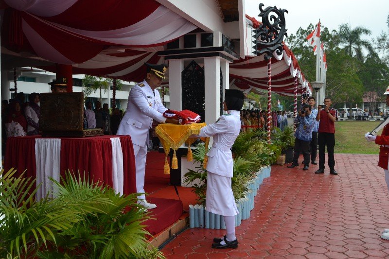 Mantapkan kedaulatan Indonesia pada HUT kemerdekaan, kata Bupati Barsel