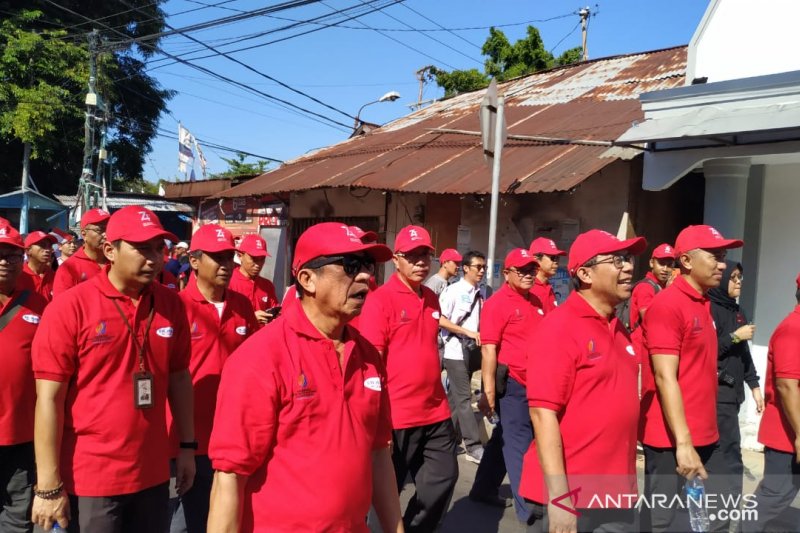 WIKA-Damri-BKI-Nindya Ajak Masyarakat Manado Jalan Sehat 5K