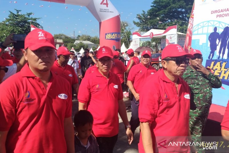 WIKA-Damri-BKI-Nindya Ajak Masyarakat Manado Jalan Sehat 5K