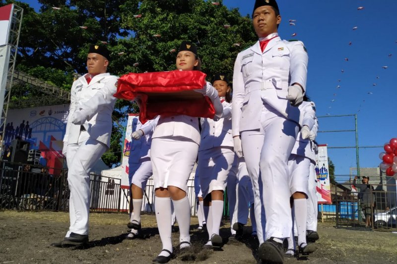 BUMN Gelar Upacara Kemerdekaan RI ke-74 di Manado