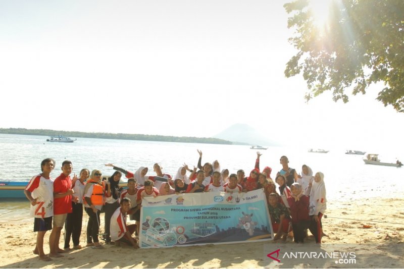 SMN 2019 Kunjungi Taman Laut Bunaken