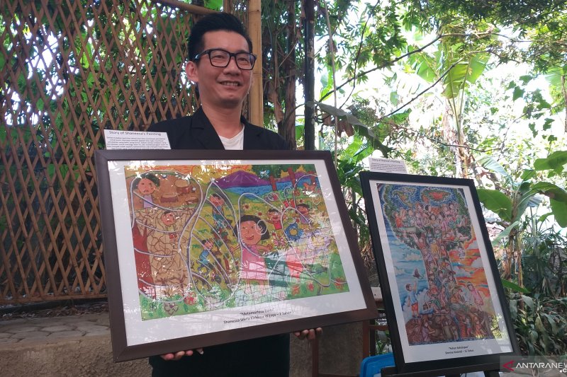 Kao Indonesia tumbuhkan cinta lingkungan dengan pameran lukisan