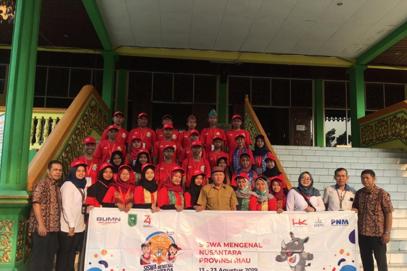 VIDEO - Peserta SMN Yogyakarta menyusuri Museum Sang Nila Utama Pekanbaru