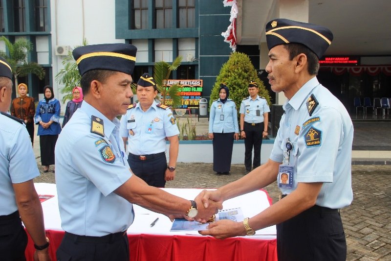 Kakanwil pimpin sertijab dua pejabat tinggi Kemenkumham Sulbar