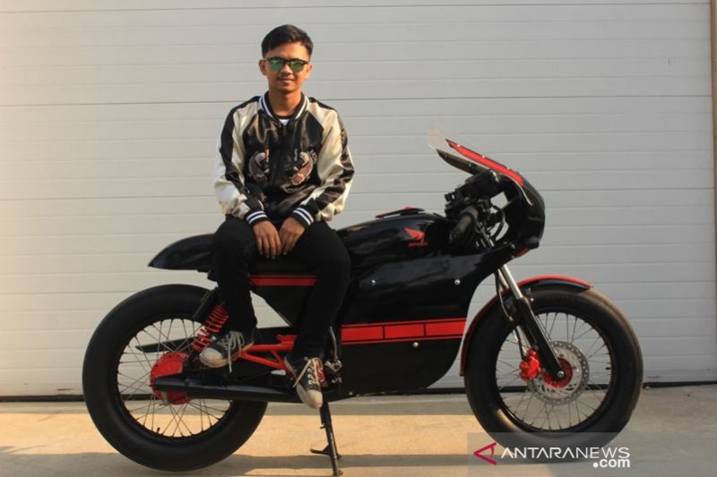 Berawal dari hobi, custom motor karya pemuda Bandung tembus pasar Internasional