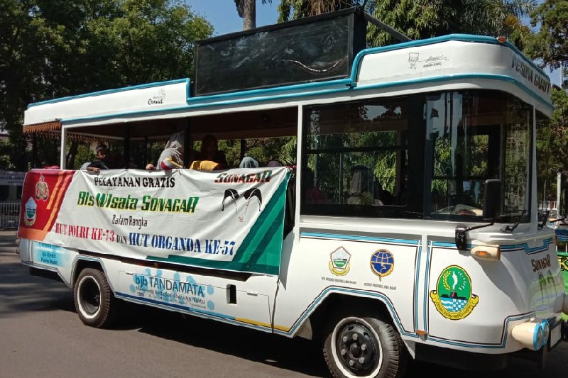 Organda Garut jadikan Bus Wisata Sonagar untuk mendongkrak UKM