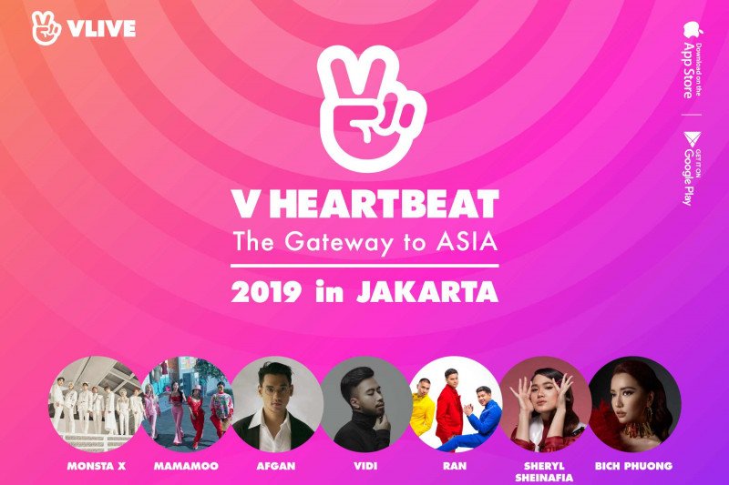 Afgan Hingga Mamamoo Akan Tampil Di Konser V Heartbeat Indonesia Antara News