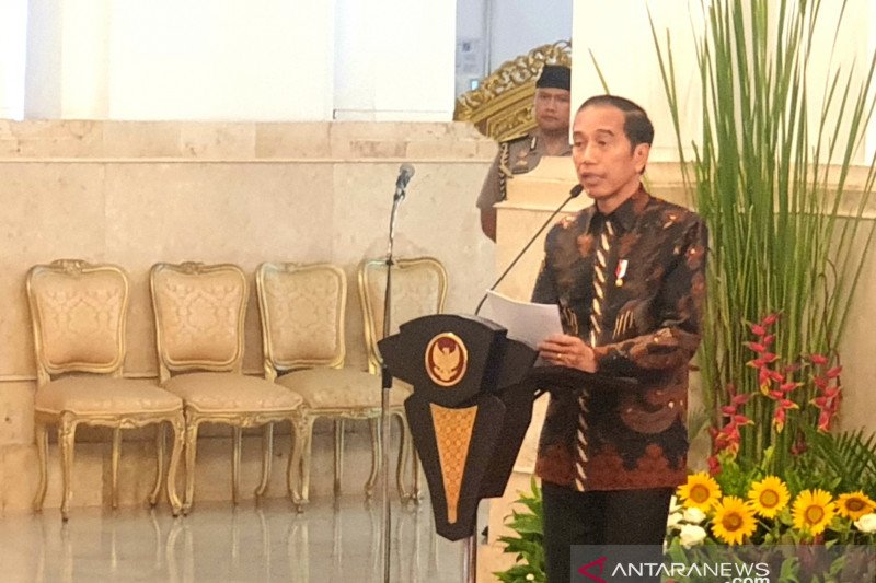 Jokowi tegaskan kembali susunan kabinet baru hak prerogatif Presiden