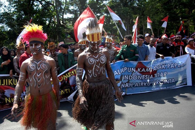 Aksi Papua damai