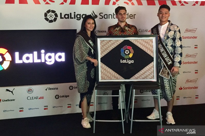 LaLiga Spanyol resmikan musim 2019/2020 dengan sentuhan batik