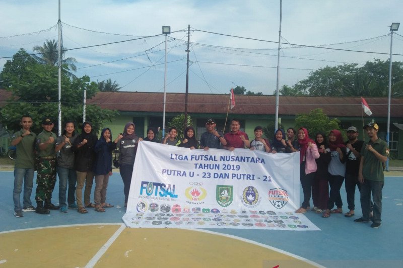 Tim Putri Den Rudal Dumai wakil Riau di Futsal Seri Sumatera