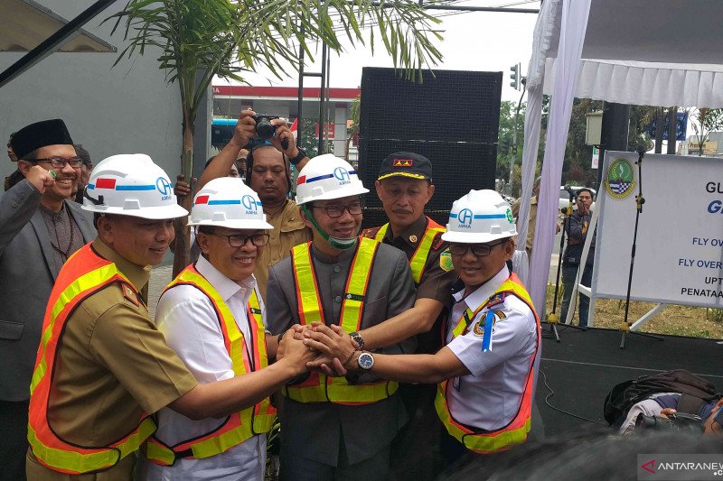 Pembangunan jalan layang di Kota Bandung resmi dimulai