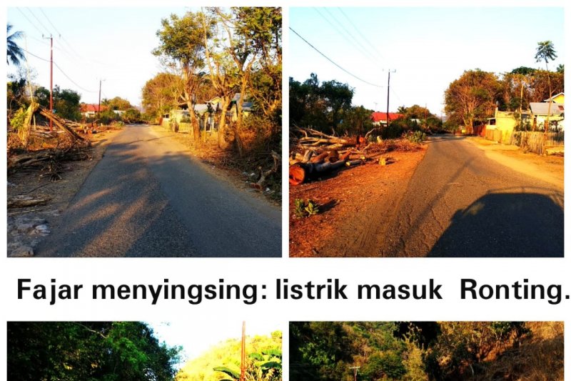 Listrik masuk Ronting