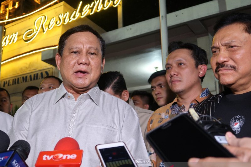 Prabowo bertemu Hendropriyono bincangkan pemulihan Papua