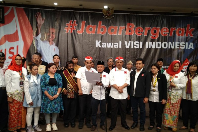 Relawan Pro Jokowi tekankan pentingnya sinergitas di Jabar