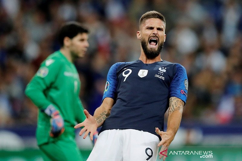 Kualifikasi Piala Eropa 2020 - Prancis menang tapi  gagal ambil alih puncak klasemen
