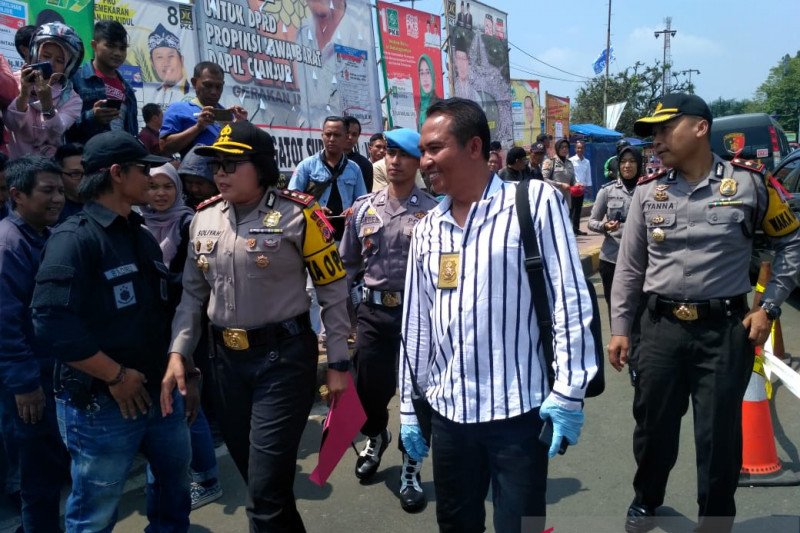 Polres Cianjur: Tidak ada unsur kesengajaan dalam kasus polisi terbakar