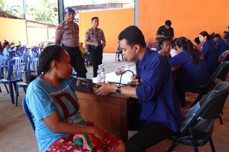 Warga Jayapura mengapresiasi pelayanan kesehatan gratis ANTARA News Papua
