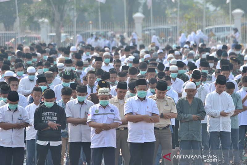 PEMPROV SUMSEL GELAR SHALAT MINTA HUJAN