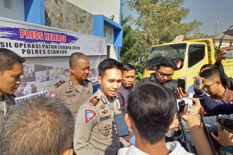 Pelanggaran lalu lintas di Cianjur naik 200 persen