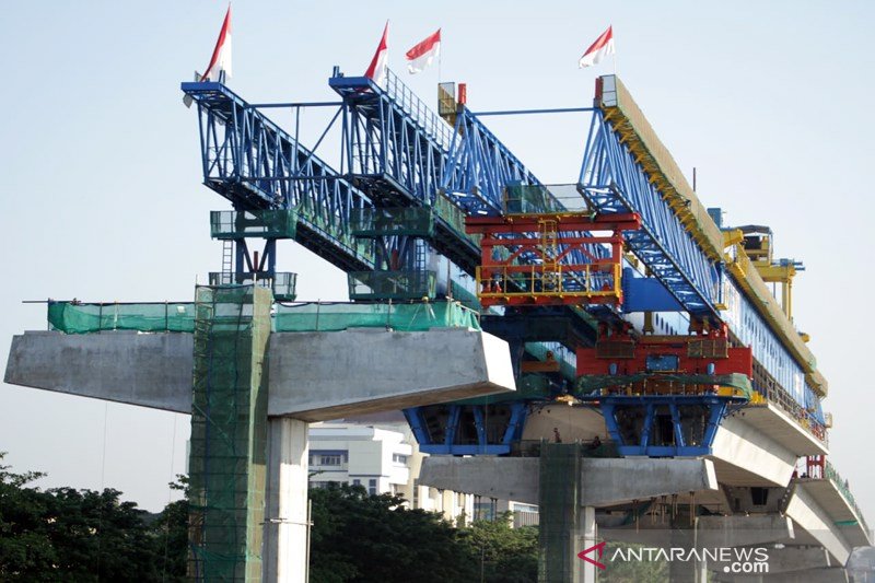 Progres pembangunan Tol Layang Pettaani