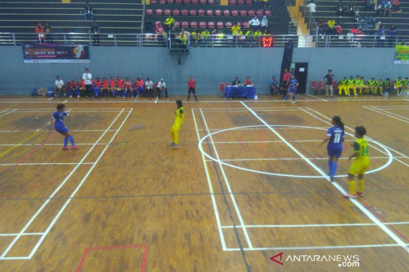 Tim Jawa Barat juara futsal putri POMNAS 2019