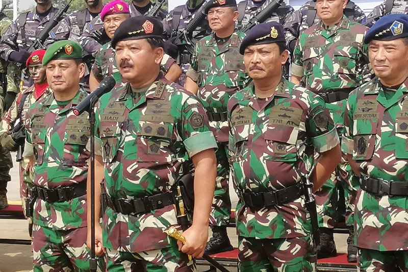 Panglima TNI: Siapa pun gagalkan pelantikan presiden akan berhadapan dengan TNI