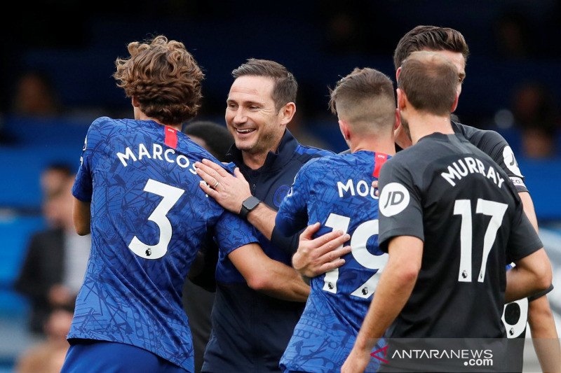 Frank Lampard berbunga-bunga bisa cetak kemenangan kandang pertama