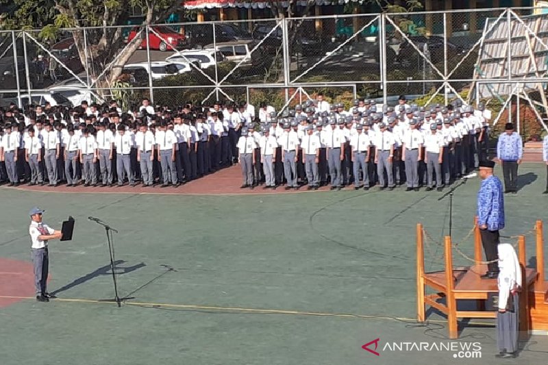 Siswa SMKN 1 Garut diberi pemahaman untuk menjaga Pancasila