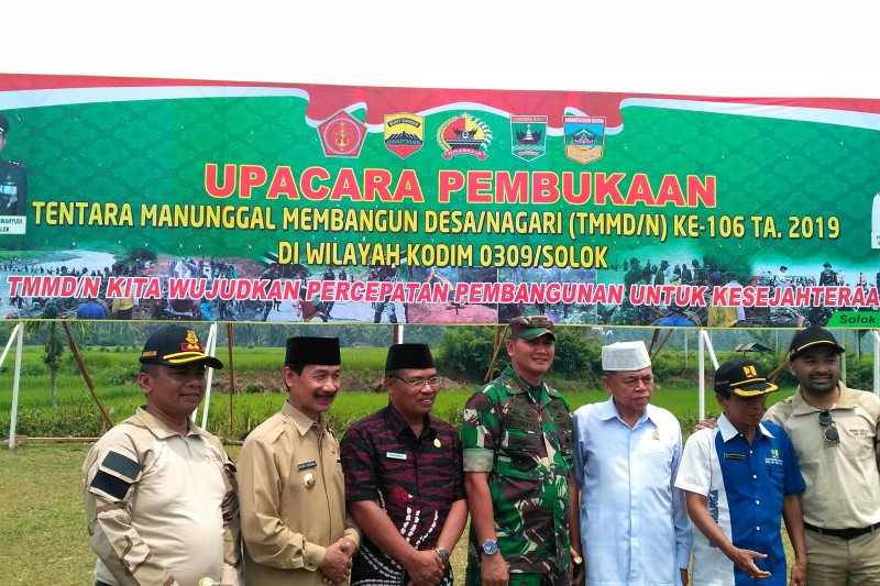 TMMD akan buka jalan baru sepanjang enam kilometer di Solok Selatan