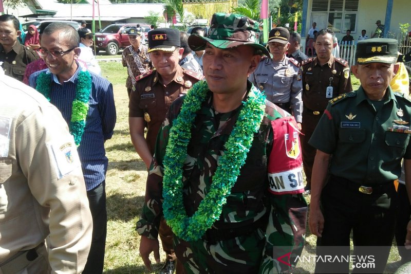 Upacara pembukaan TMMD di Parigi Moutong