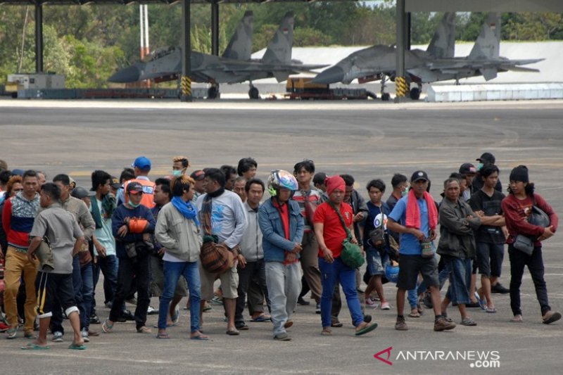 Pengungsi kerusuhan Wamena