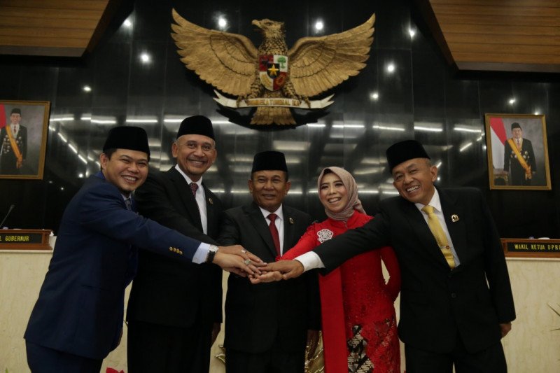 Lima pimpinan DPRD Jabar 2019-2024, ini profilnya