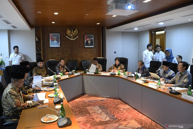 Rapat MPR sepakati pembagian tugas 10 pimpinan