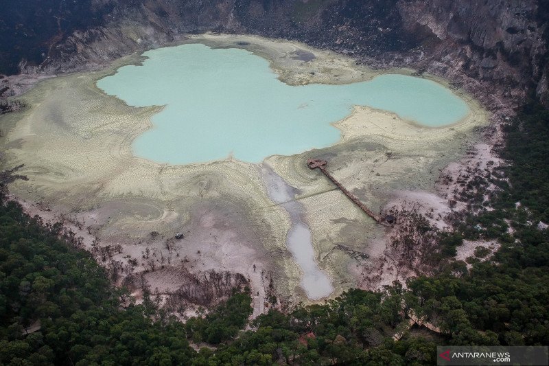 Objek wisata Kawah Putih sudah aman bila dibuka lagi