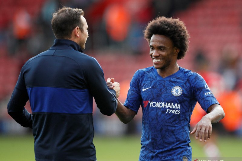 Willian isyaratkan masing ingin di Chelsea menjelang habis masa kontraknya