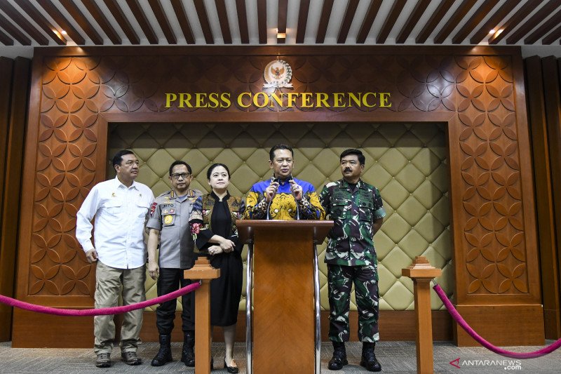 Ketua MPR: Seluruh mantan presiden hadiri pelantikan Jokowi-Ma'ruf