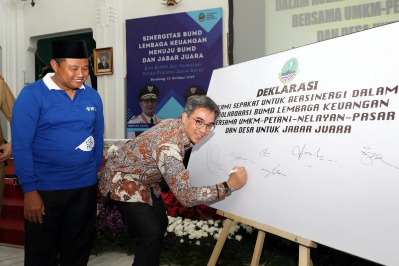 Dukung sinergitas BUMD lembaga keuangan, Bank BJB perkuat kolaborasi