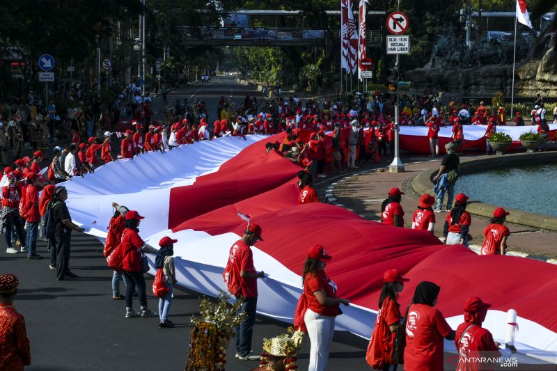 Peraturan dan makna pasang Bendera Merah Putih jelang HUT RI - ANTARA News