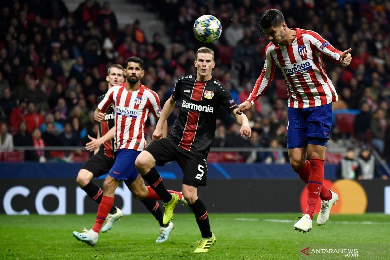 Gol Morata bawa Atletico kalahkan Bayer Leverkusen