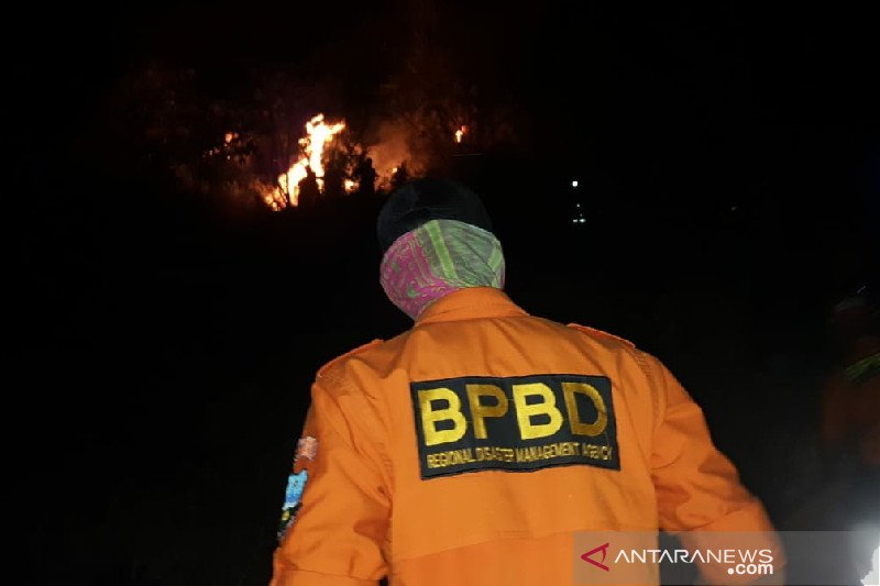 Kebakaran hutan melanda seluruh gunung di Garut