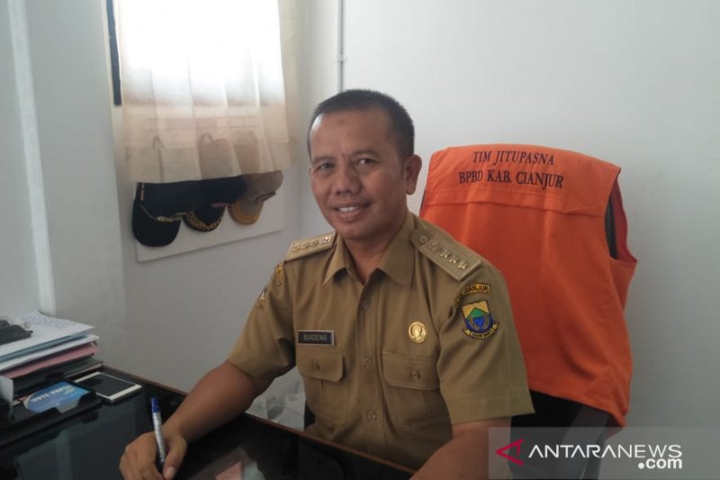 BPBD catat sebagian besar wilayah Cianjur rawan bencana