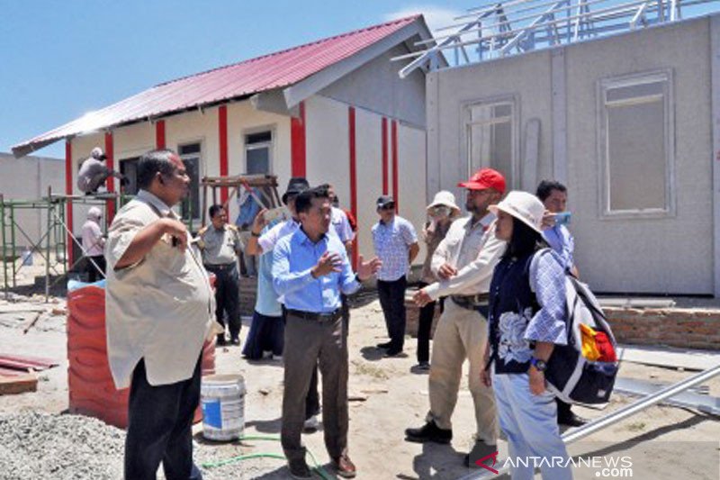 Pembangunan Huntap kampung ASEAN