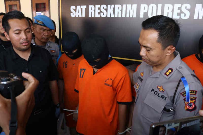 Polisi Majalengka tembak komplotan pencuri coba kabur